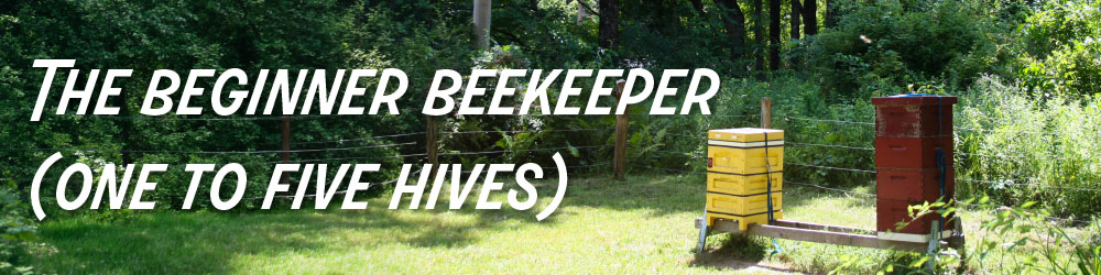 The beginner beekeeper (one to five hives)