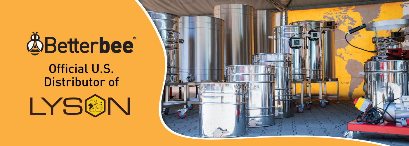Betterbee is the official Lyson distributor for the US