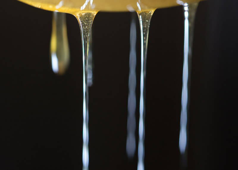 Dripping honey