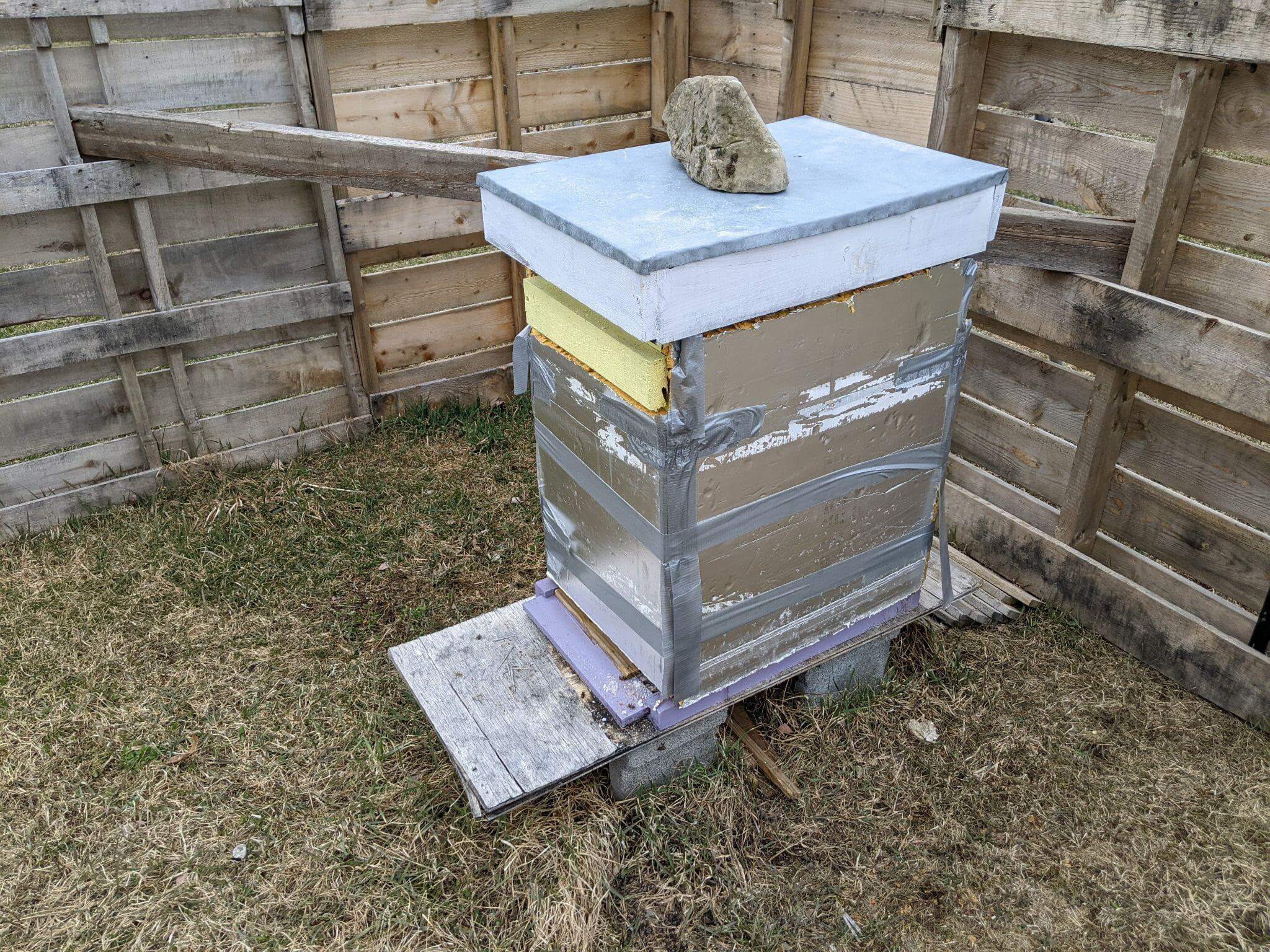 DIY hive wrap