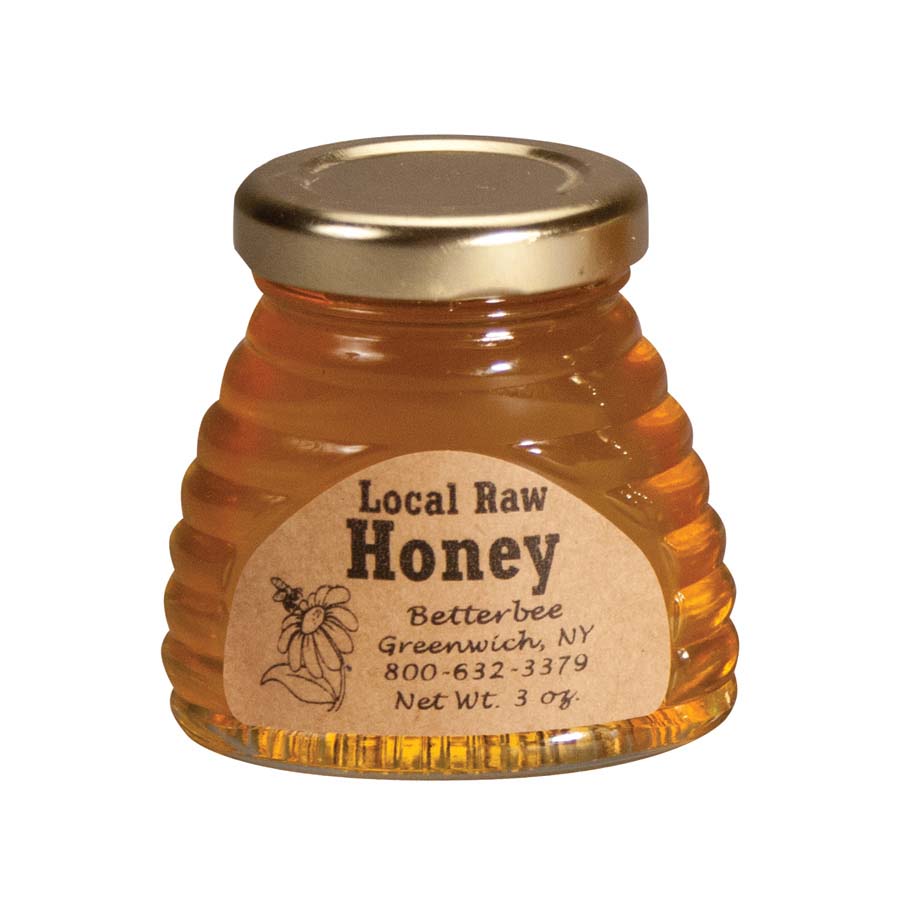 Honeyページ Kraft Paper Half Skep Jar Custom Honey Label | Betterbee
