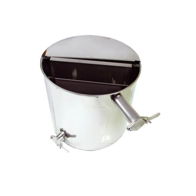 Lyson Honey Sump Tank with Vertical Sieve | Betterbee