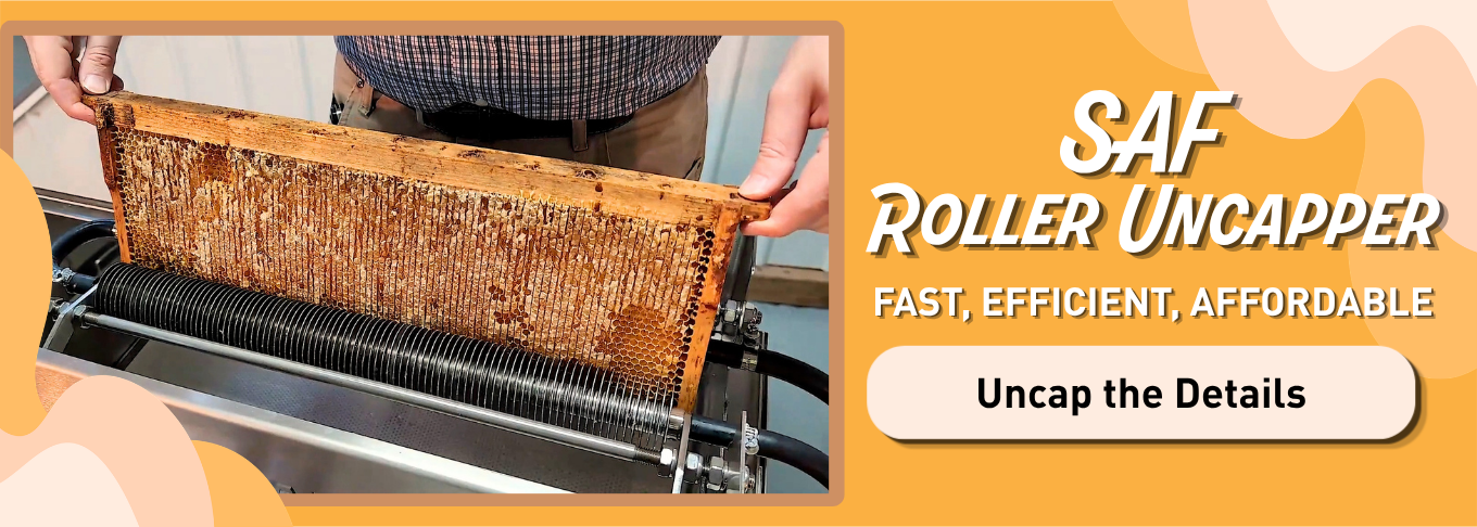 Introducing the SAF Steam Roller Uncapper! Fast, efficient, and affordable. Uncap the details now!