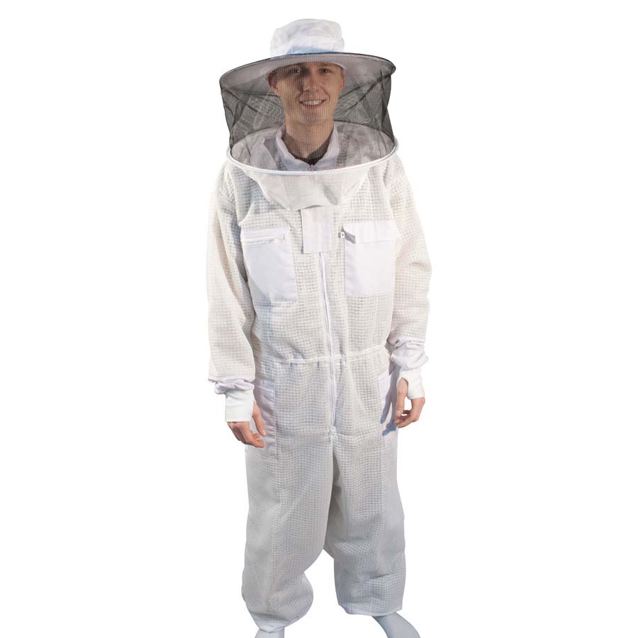 thumbnail image 2 of Eco-Keeper Professional Bee Suit With Round Hood – Large Size, Beekeeping Supply 2 of 4